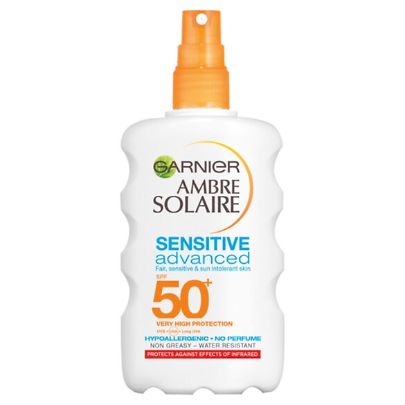 Ambre Solaire Sensitive Advanced Spray SPF50+ For Sensitive Skin, GARNIER